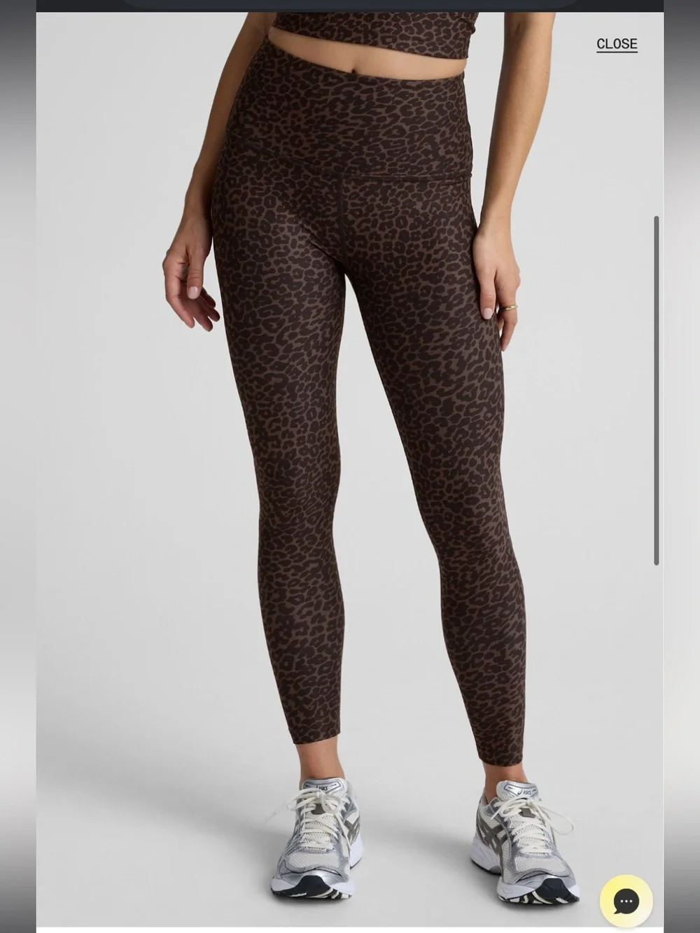 Beyond Yoga Espresso Leopard Softmark High Waisted Legging